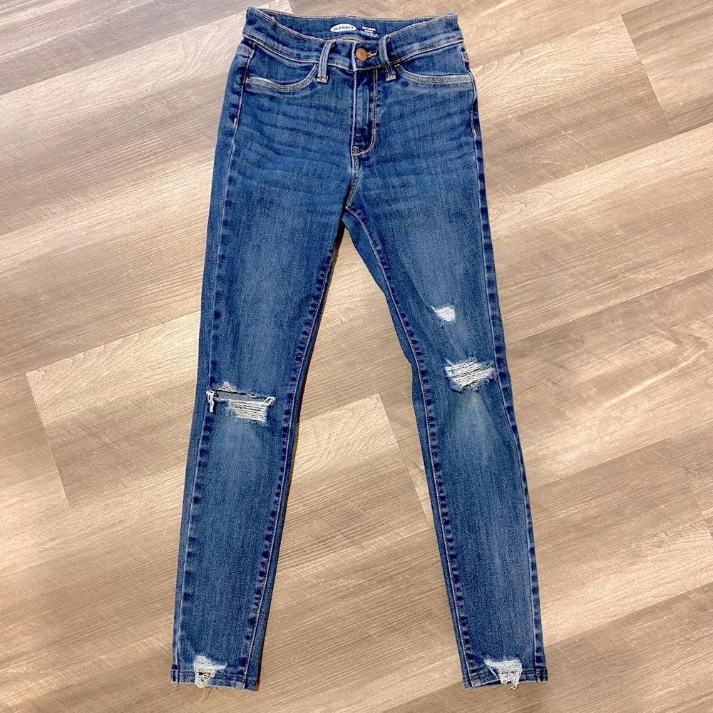 Old Navy stretch ballerina jeggings, girls size 12